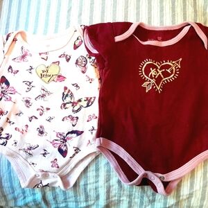12m Baby infant girl Betsey Johnson onies
